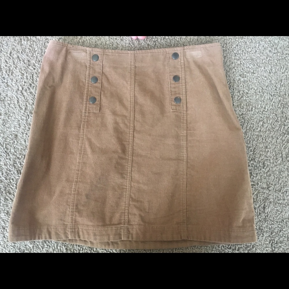 Brown corduroy Hollister mini